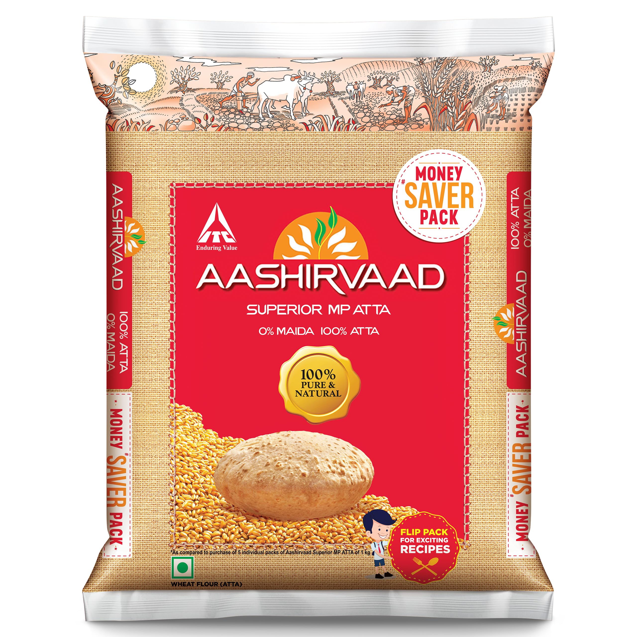 Buy Aashirvaad Atta Online at Dmark